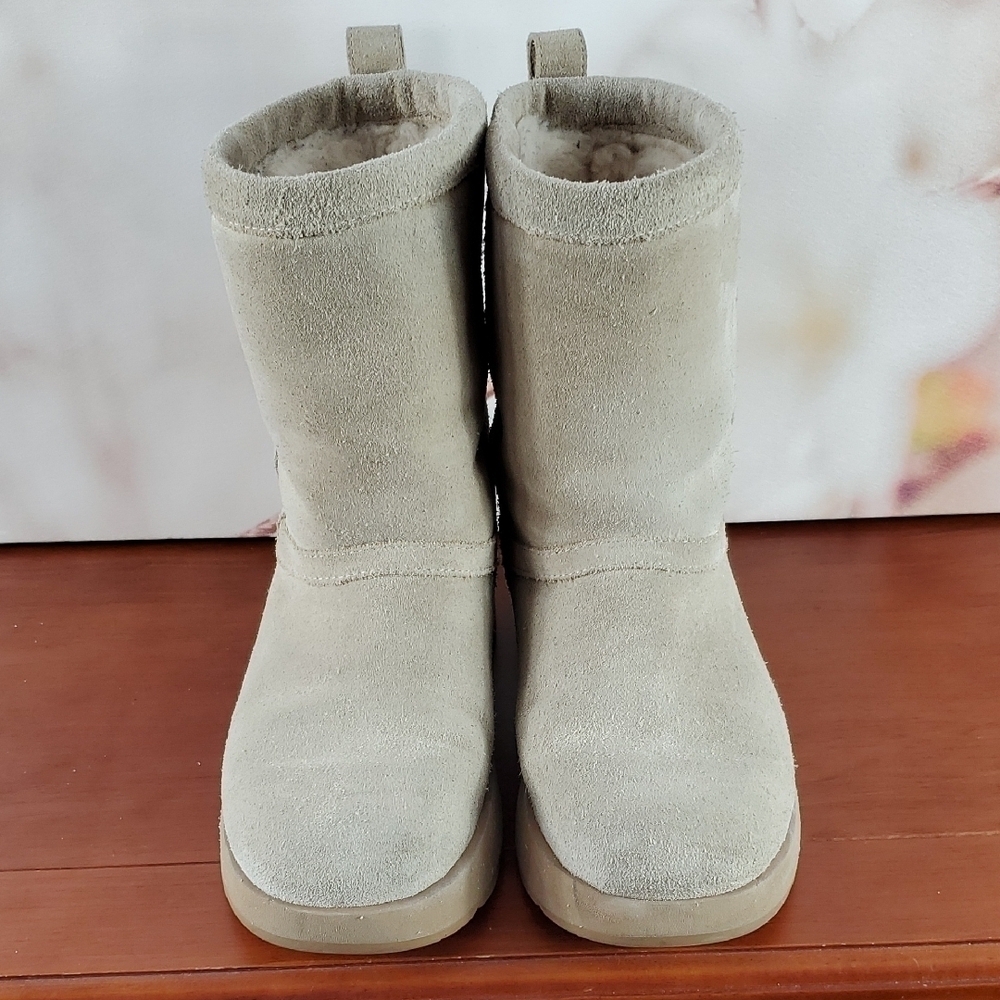 UGG Cream Suede Boots - 5